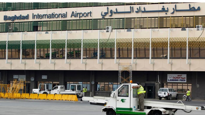 الواجهة الخارجية لمطار بغداد الدولي